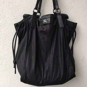 Burberry Buckleigh Black Nylon Tote
